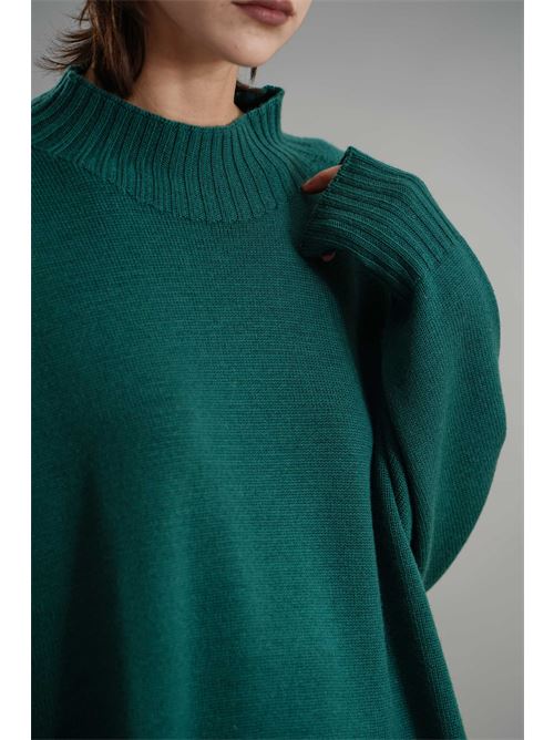 Maglia in lana merino Grandi Francesco | 250233VERDE BOSCO